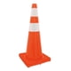 thumbnail image 1 of Cono De Seguridad Fabricado En Pvc Flexible De 28 Plg Naranja, 1 of 2
