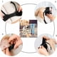 thumbnail image 4 of Bozal de nailon para perro, 2 unidades, suave, transpirable, ajustable, antimordeduras, para perros pequeños, medianos y grandes (M), 4 of 5