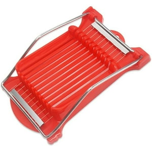 Veat00L - Cortador De Carne Y Huevo De Acero Inoxidable, 10 Cables, Multifunción, Cortador De Plátano, Cortador De Queso, Cortador De Fresa, Para Utensilios De Cocina, Rebanada De Frutas
