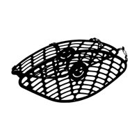 Magideal - Red Para Rueda Trasera De Bicicleta, Barrera De Protección Para Pies De Bicicleta Eléctrica, Protección De Barandilla De Fácil Instalación, Accesorios Negro