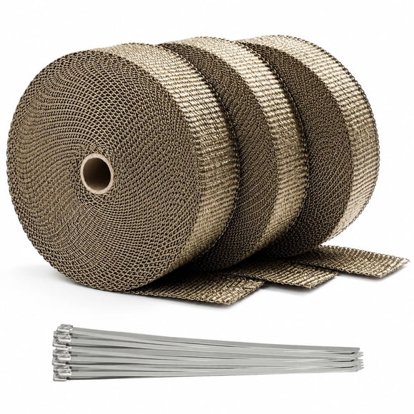 Cinta térmica ARTR 5 cm x 15 m, 3 rollos, titanio
