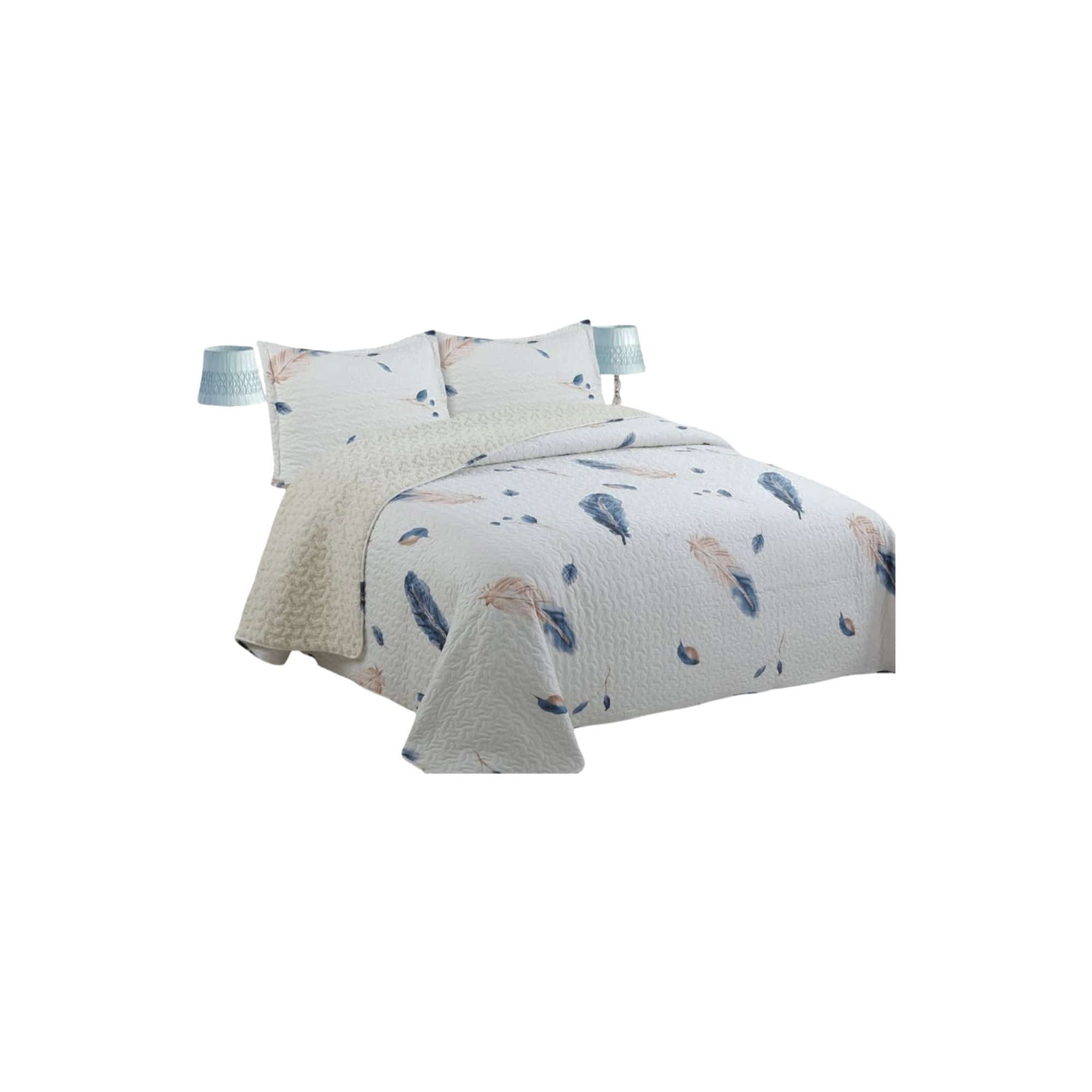 Genérico - Cubrecama Quilt Con Chiporro 1 5p H27