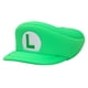 thumbnail image 1 of Gorra Bioworld Super Mario Bros Luigi L Patch, boina verde para adulto, 1 of 3