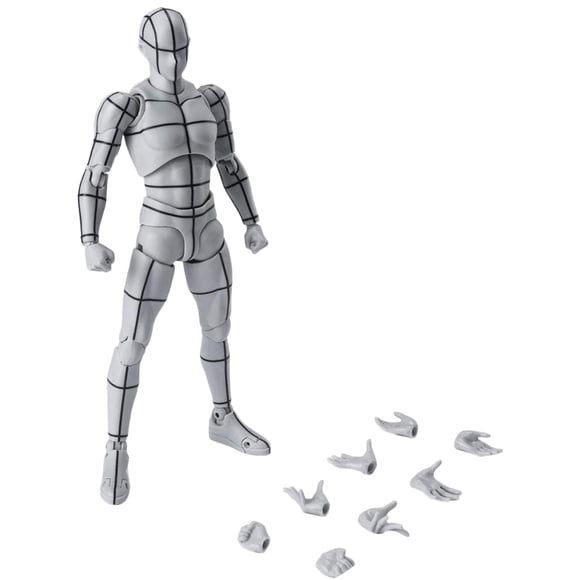 Figura de Acción Playmosaic Body-kun Edición Deportes 15 cm