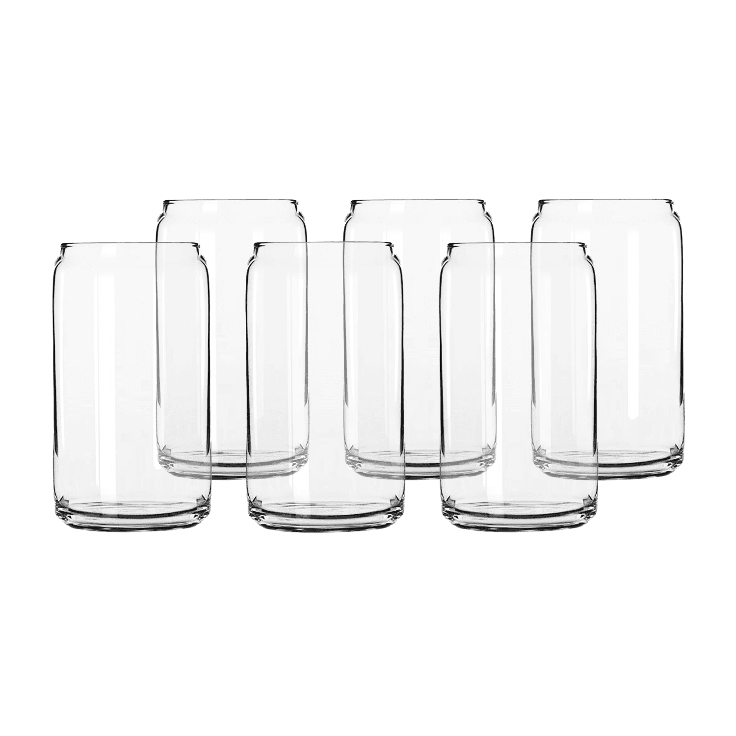 Set 6 Vasos Vidrio Borosilicato 550 Ml Simplit