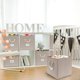thumbnail image 5 of Cubo de Almacenamiento Simple Houseware Beige 33 cm - Juego de 3, 5 of 7