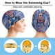 thumbnail image 3 of Greninja Gorro de Natación de Licra, Gorro de Baño de Tela Cómoda, Gorro Elástico Antideslizante para Hombres, Mujeres y Niños, 3 of 6