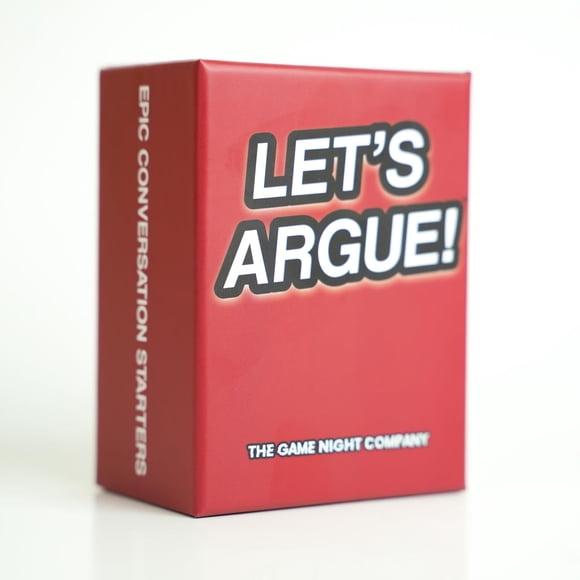 Lets Argue Juego De Cartas De Conversación Para Adultos