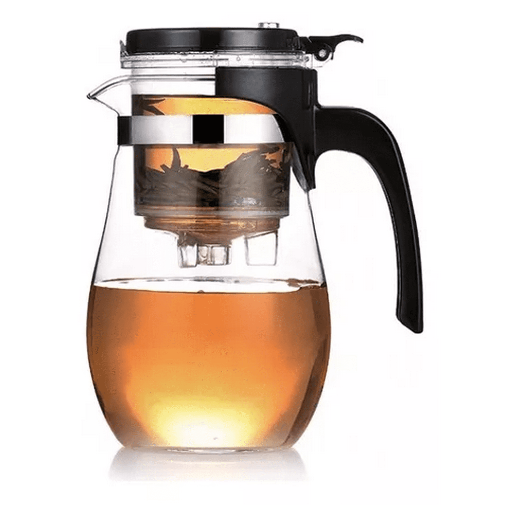 Genérico - Tetera De Borosilicato Con Infusor De Vidrio