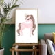 thumbnail image 5 of Póster nórdico de princesa de ballet para guardería, unicornio, arte de pared, pintura en lienzo, cisne, imágenes de pared para habitación infantil., 5 of 5