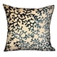 thumbnail image 1 of Cojín Plutus Deep Blue Reef Blue, crema floral, 55 x 55 cm, 1 of 3