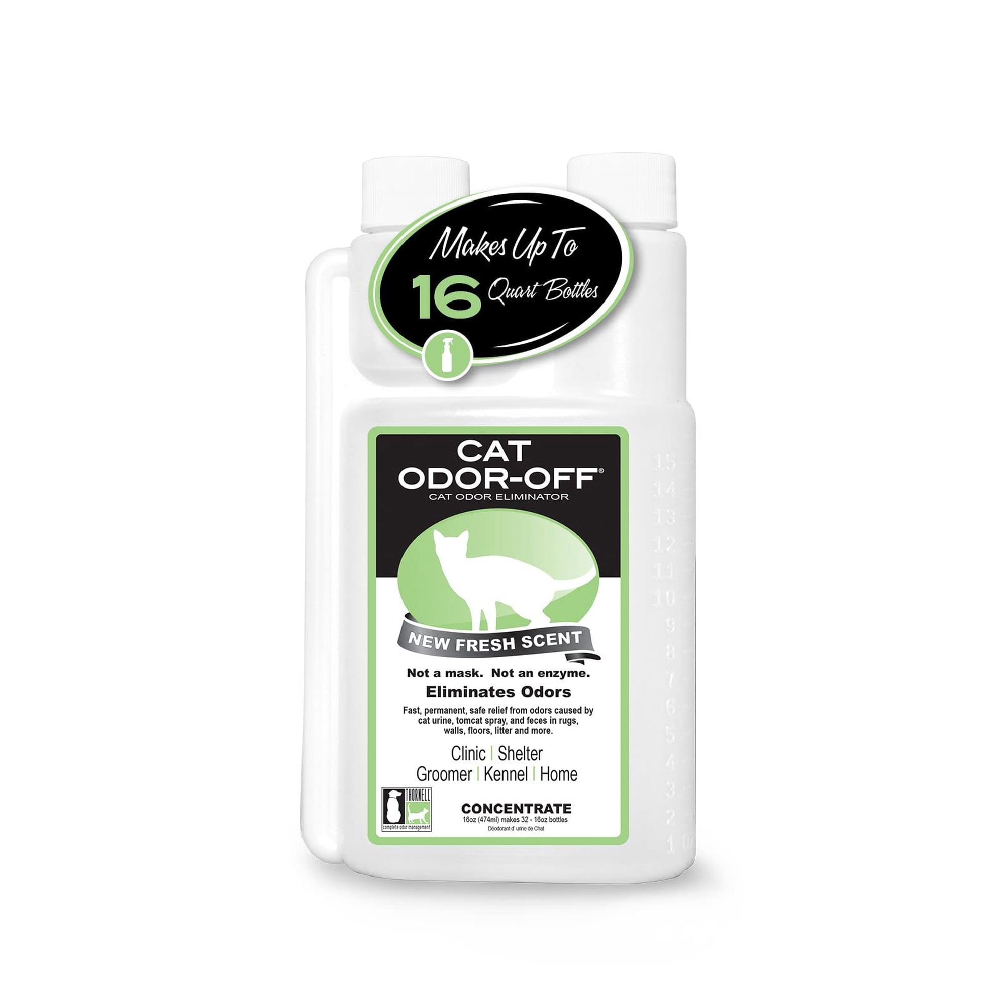 Odorcide - Eliminador De Olores Para Mascotas Thornell Cat Odor-off Fresh Scent 500 Ml
