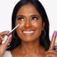 thumbnail image 3 of Cinta adhesiva Glow Wand con forma de tarta, color peachy Glow, tamaño completo, 3 of 7