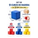 thumbnail image 3 of Pack 9 Cubos de Madera de Colores 2 x 2 x 2 cm para Manualidades, 3 of 3