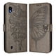 thumbnail image 1 of Funda cartera mariposa para Samsung Galaxy A10 con soporte y ranuras para tarjetas Gris, 1 of 5
