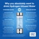thumbnail image 2 of Botella de agua de hidrógeno Aqua Vital 2025 Generator 470 ml USB-C, 2 of 9