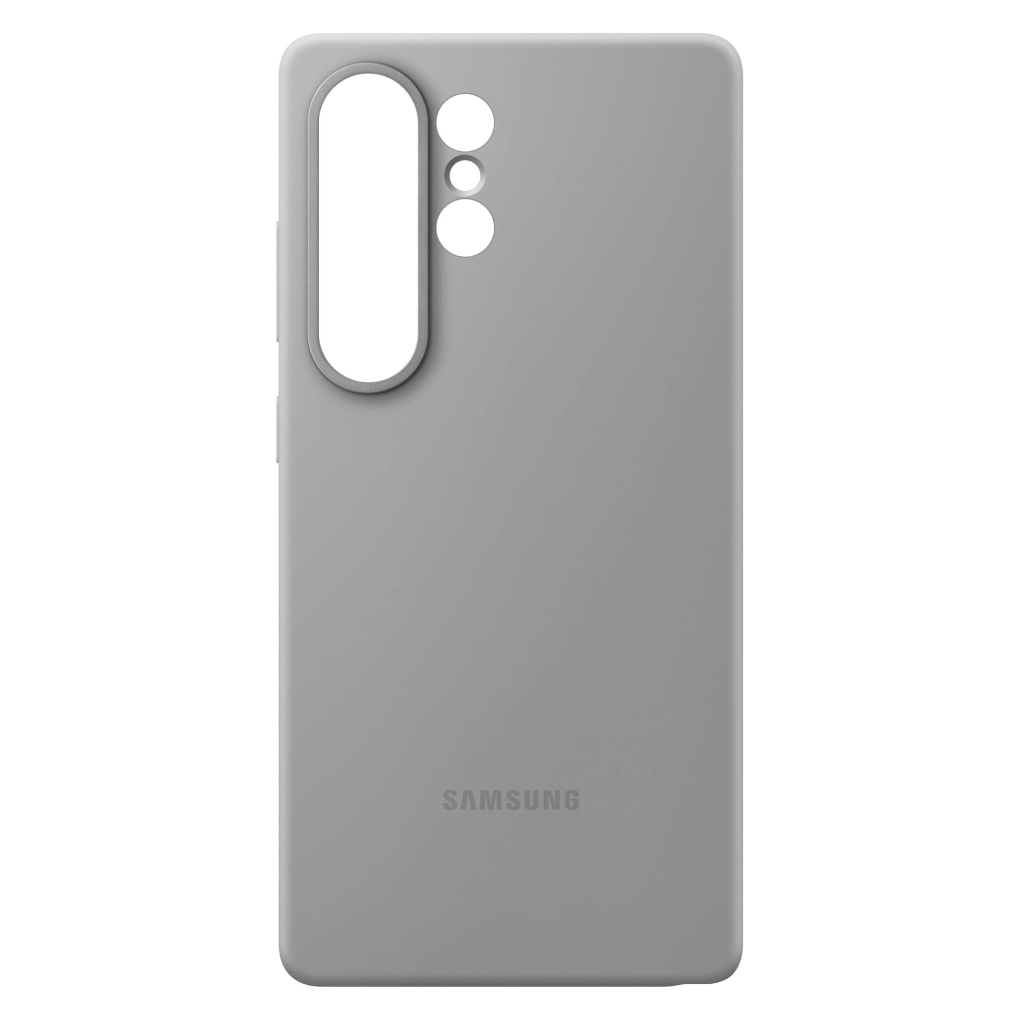 Funda De Teléfono Samsung Galaxy S25 Ultra Silicone, Gris, Ee. Uu. Ef-ps938cjegus