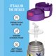 thumbnail image 4 of Botella Thermos Funtainer Kids de acero inoxidable Rainbow de 350 ml, 4 of 7