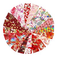 Bothyi - 20 Piezas De Tela Acolchada, Tiras De Rollo De Gelatina Suave Para Ropa, Patchwork A