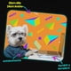 thumbnail image 2 of Mousepad 20x24 Cm - Diseño Dog Scholar "90s Memphis Style", 2 of 2