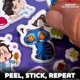 thumbnail image 5 of Stickers Horizon Group USA Kpop Demon Hunters Puffy 46 piezas, 5 of 7