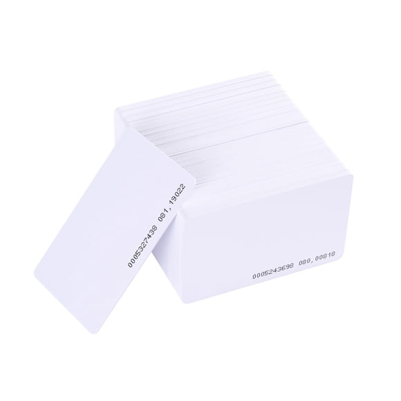 Tarjetas de identificación RFID Tarjeta inteligente de proximidad 125 kHz de solo lectura x100