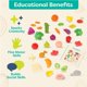 thumbnail image 4 of Set de libros Pretend Play Food & Board B. toys Foodie Fun 2+, 4 of 6