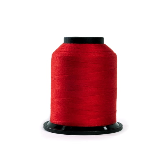 Hilo Finesse 100% Poliéster 50wt 3 hebras 1100 Yardas Rojo Rubí