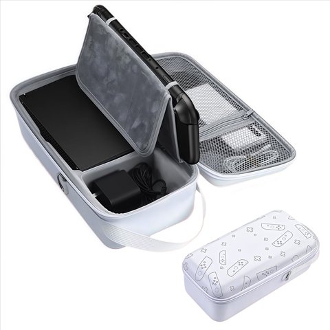 Estuche Rígido Aaronmei Para Nintendo Switch 2 Blanco