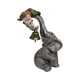 thumbnail image 2 of Estatuilla De Elefante Con Gnomo, Decoración De Resina De 13x6x12cm Para Decoración De Mesa Del Hogar, 2 of 3