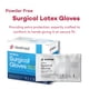 thumbnail image 3 of Guantes desechables de látex Dealmed Medical, talla 8.5 (50 pares), 3 of 9