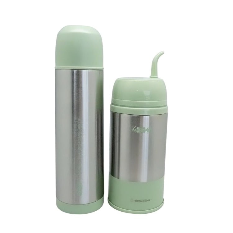 Set Termo Mate Termo Bala Keep Verde