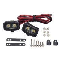 Bothyi - Foco Rc, Piezas De Repuesto, Luces Led Para Coche Wraith 1/8, 2 Uds.