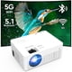 thumbnail image 1 of Miniproyector KEEPWISE 720P nativo 1080P compatible con WiFi/Bluetooth, 1 of 7