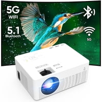 Miniproyector Keepwise 720P Nativo 1080P Compatible Con Wifi/Bluetooth