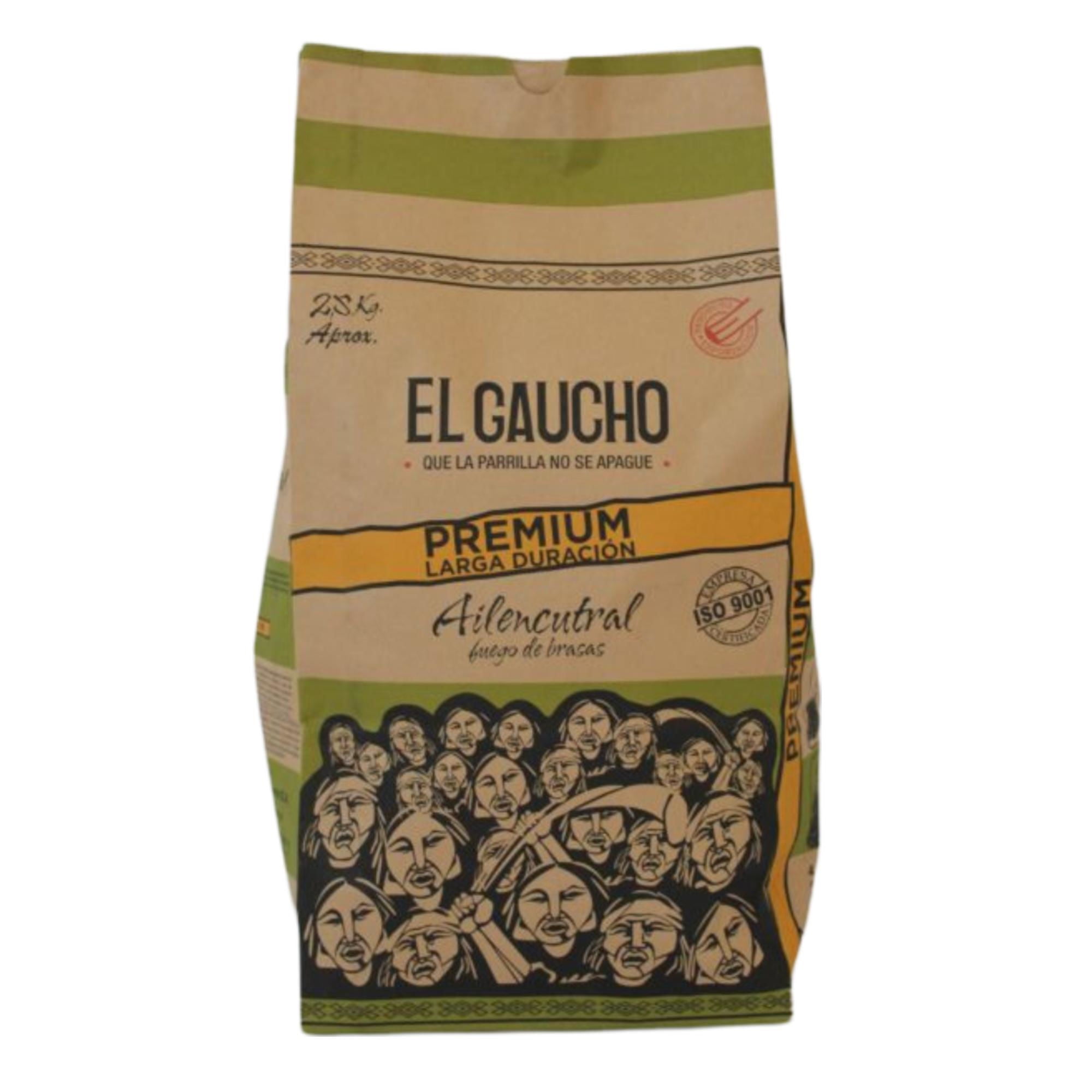 Carbón Premium Larga Duración 2,5 kg El Gaucho