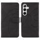 thumbnail image 3 of Funda tipo cartera con tapa para Samsung Galaxy S25 con tarjetero, soporte y cubierta magnética Negro, 3 of 6