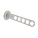 thumbnail image 1 of Colgador De Pared Plegable, Soporte Para Perchero De Pared Para Dormitorio Interior, Balcón, 245mm, 5 Agujeros, 1 of 5