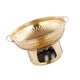 thumbnail image 3 of Calentador De Alcohol Stoveup Redondo Para Hoteles, Hogares Y Exteriores, 21,2 X 12,7 Cm, Dorado, 3 of 5