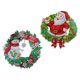 thumbnail image 5 of 2 Piezas De Corona De Navidad Con Pintura De Diamantes Por Número, Kit De Decoración Para Colgar En La Puerta, 5 of 5