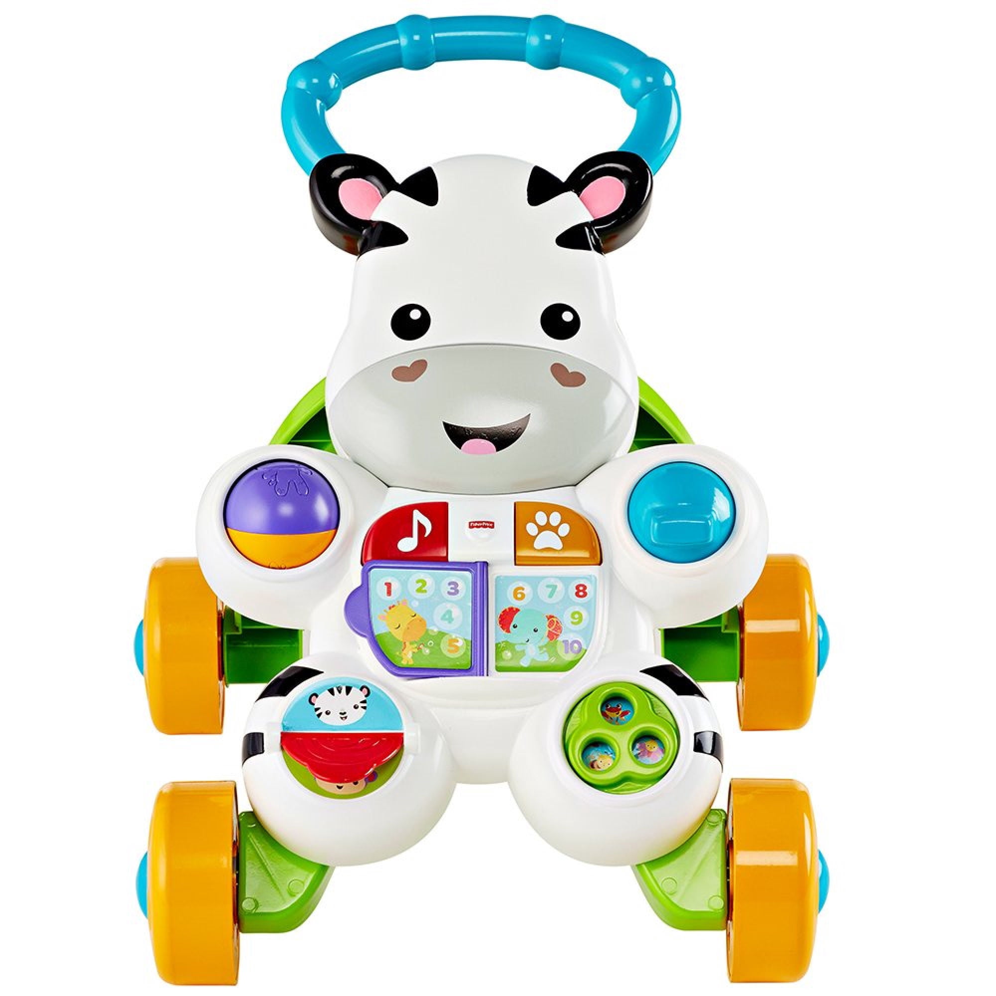 Caminador Fisher-Price Cebra de Aprendizaje Andadera Interactiva 6m+