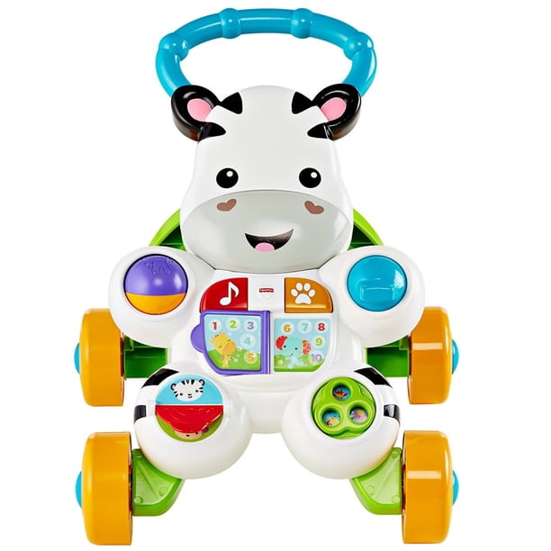 Caminador Fisher-Price Cebra de Aprendizaje Andadera Interactiva 6m+