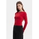 thumbnail image 2 of Polera Mujer Nudo Hombro Rojo, 2 of 4