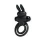 thumbnail image 1 of Anillo Conejito Vibrador Doble Negro, 1 of 4