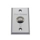 thumbnail image 1 of Interruptor de salida de puerta RESALET NO/COM Pulsador de aluminio, 1 of 3