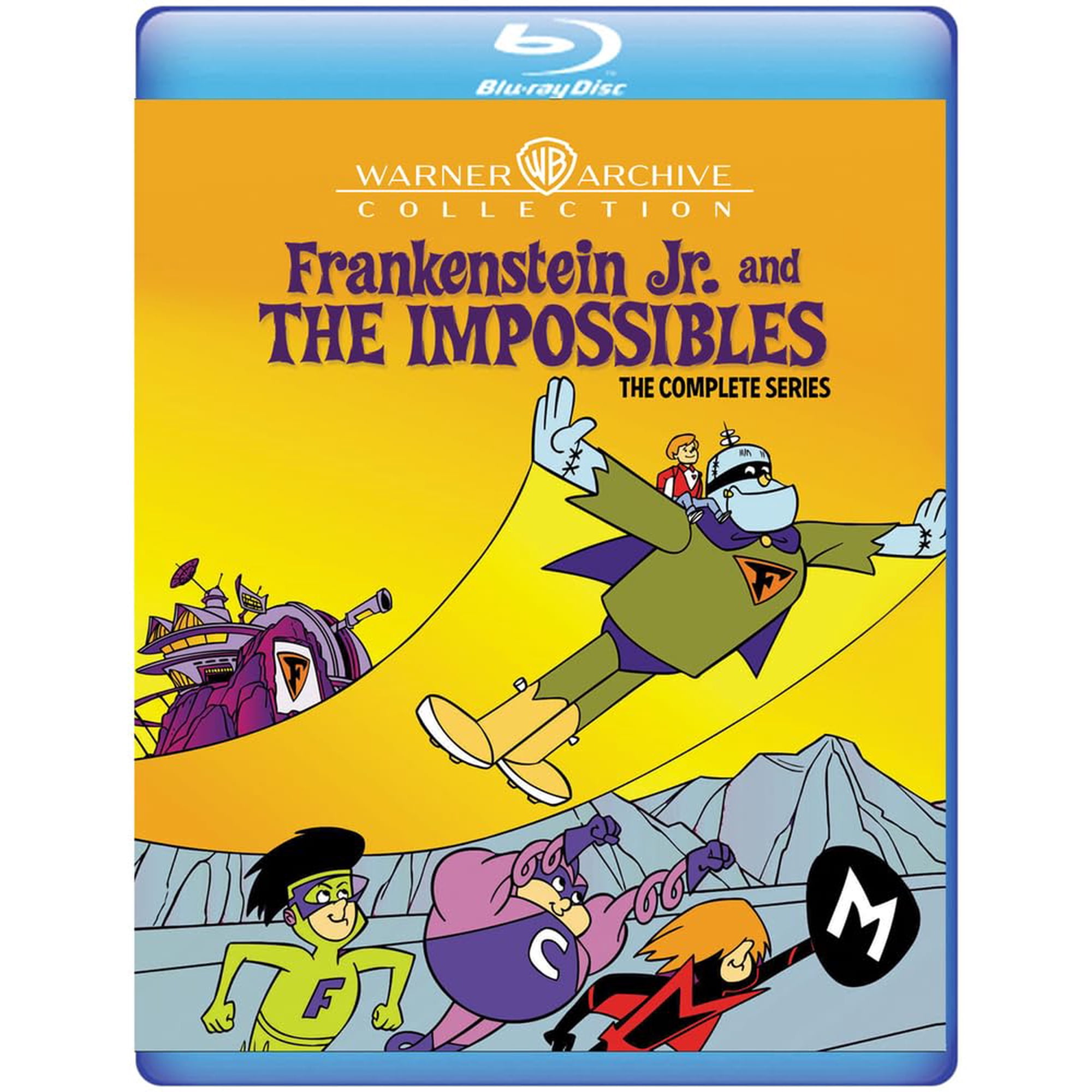 Blu-ray Frankenstein Jr. Y Los Imposibles [warner Bros]