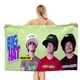 thumbnail image 1 of Unspeakable Toalla de playa de secado rápido con diseño temático, regalo para mujeres y niñas, ideal para cumpleaños, fans, amantes de la música, uso en la playa o al aire libre, 78 × 160 cm, 1 of 6