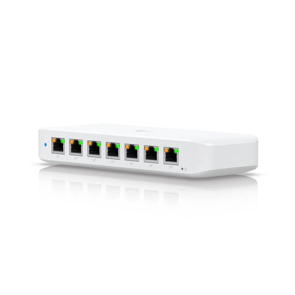 Switch Ubiquiti UniFi Ultra 60W 8 Puertos GbE PoE blanco