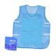 thumbnail image 5 of Chaleco Refrescante De Verano Con 8 Bolsas De Hielo Para Climas Cálidos, Trabajo, Pesca, Ciclismo, Azul, 5 of 5