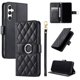 thumbnail image 3 of Funda Acolchada con Anilla y Correa para Samsung Galaxy A26 5G Slots para Tarjetas Negro, 3 of 5